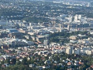 uitzicht op stuttgart