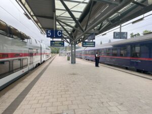 gestrandetreinen 